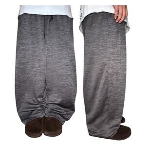 Y2k Baggy Fit Mens Sweatpants 4XL 24 Inch Inseam Reebok skater Style Wide Leg